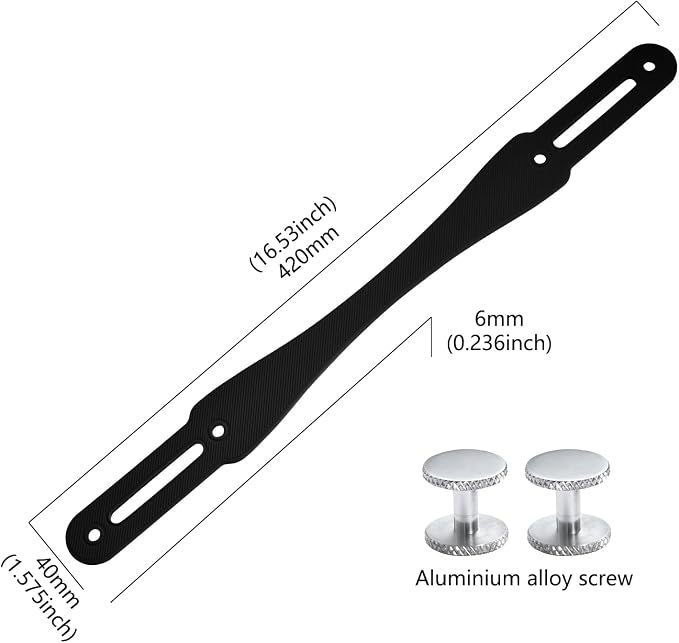 Black Silicone Strap