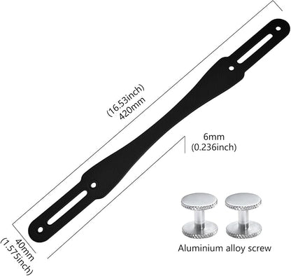 Black Silicone Strap