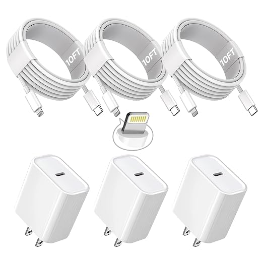 White 3Pack 10ft