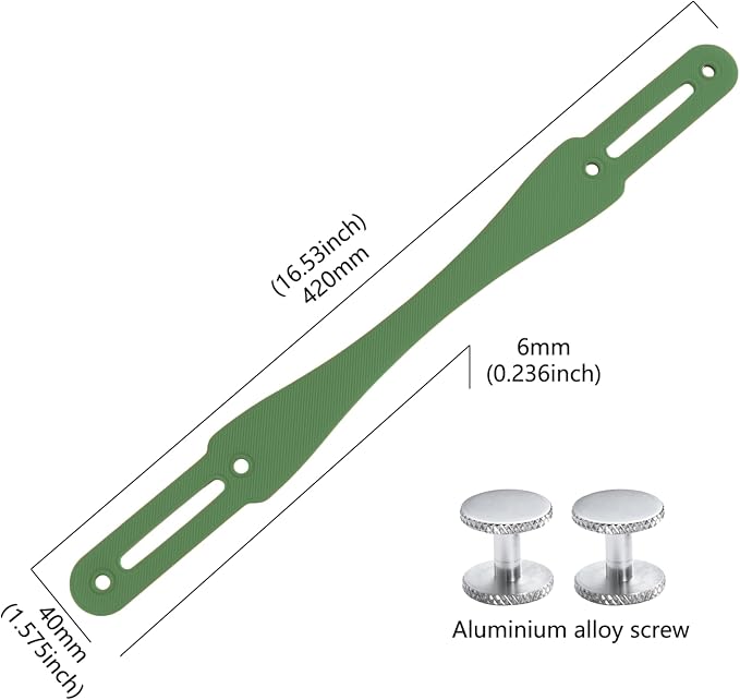Green Silicone Strap