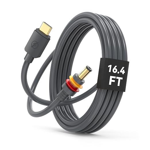 16.4ft Starlink Mini USB C to DC Cable