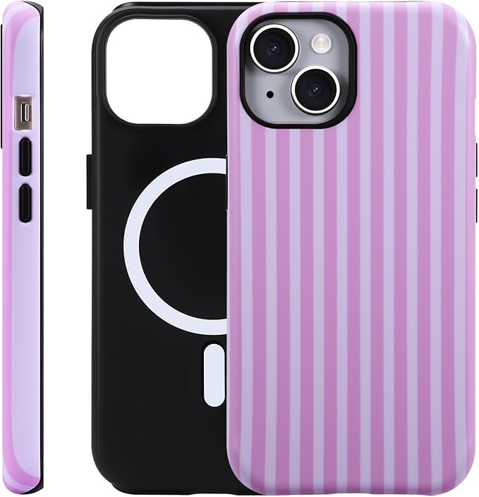 Pink & White Lines