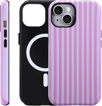Pink & White Lines