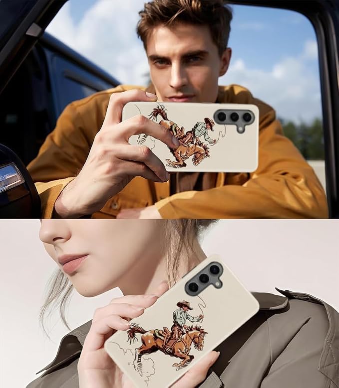 Cowboy and Horse