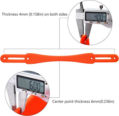 Orange Silicone Strap