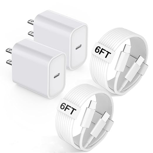 White 2Pack 6FT