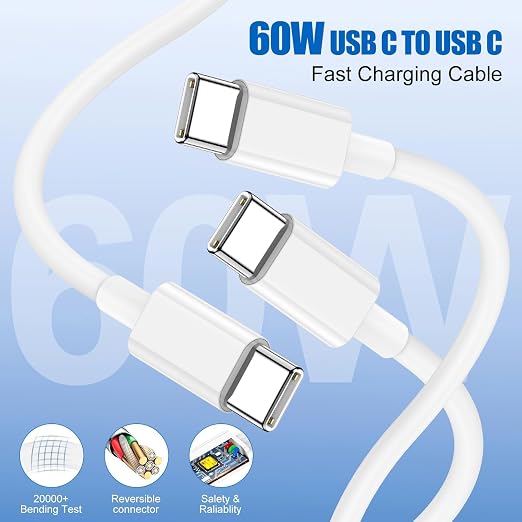 White 2Pack 3Ft