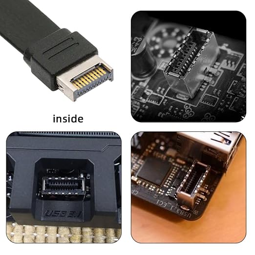 Black USB-C Female