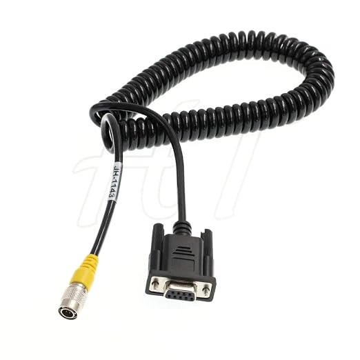 RS232 spiral cable