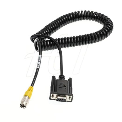 RS232 spiral cable