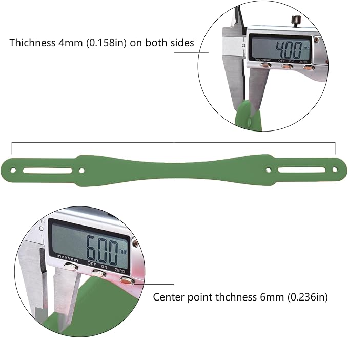 Green Silicone Strap