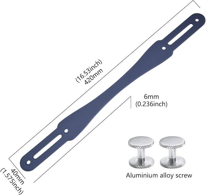 Blue Silicone Strap