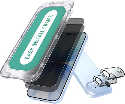Privacy Screen Protector + Lens Covers