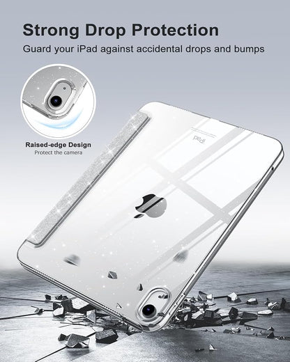Glitter White Silver