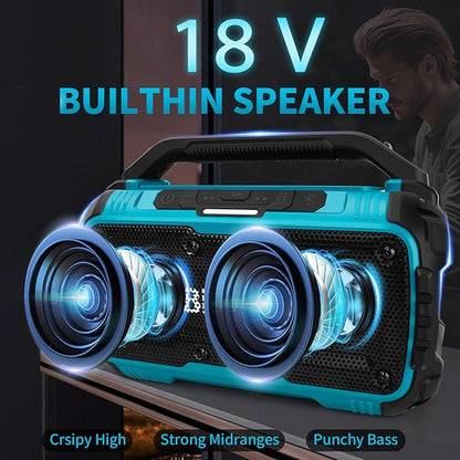 Compatible with Makita 18v battery
