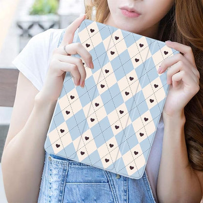 Blue-Blue Plaid