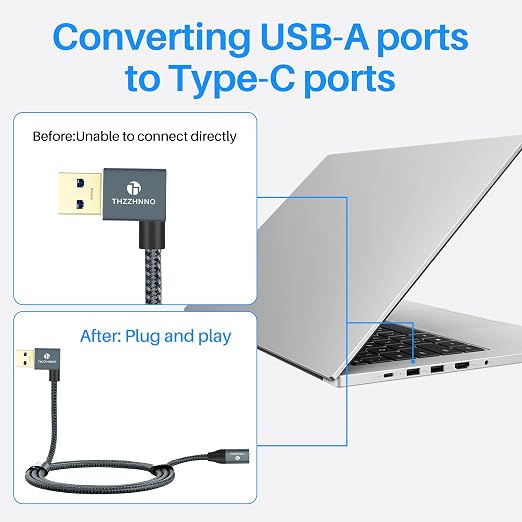 USB Left Angle - C F