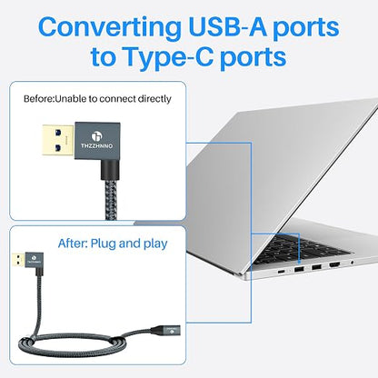 USB Left Angle - C F