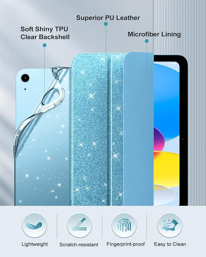 Glitter Sky Blue