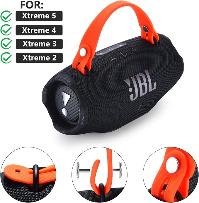 Orange Silicone Strap