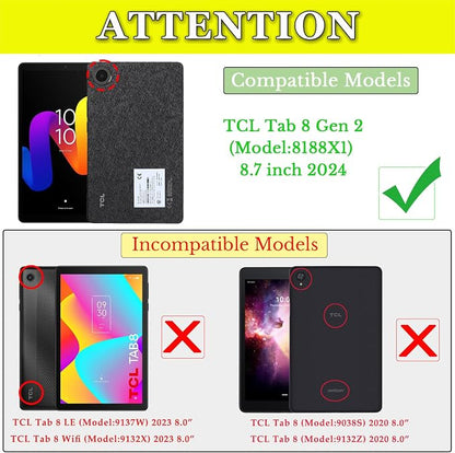 Tab 8 Gen 2-Rose Red