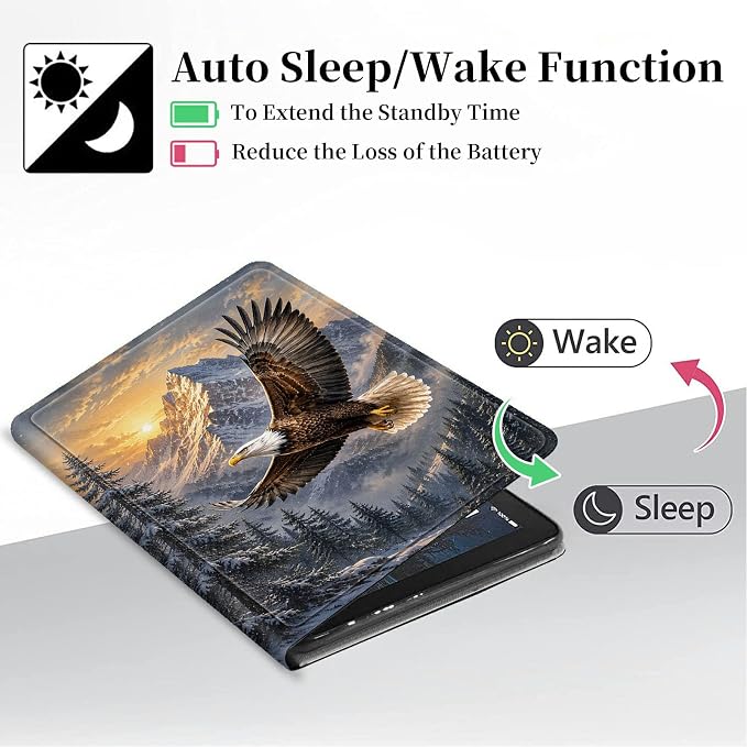 Mountain Sunrise Eagle