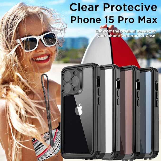 Clear Black Waterproof