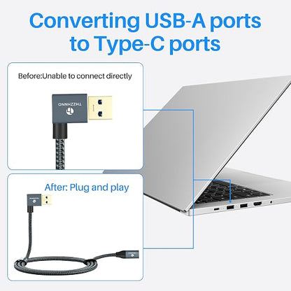 USB Right Angle - C F