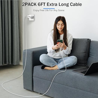 White 2Pack 6FT