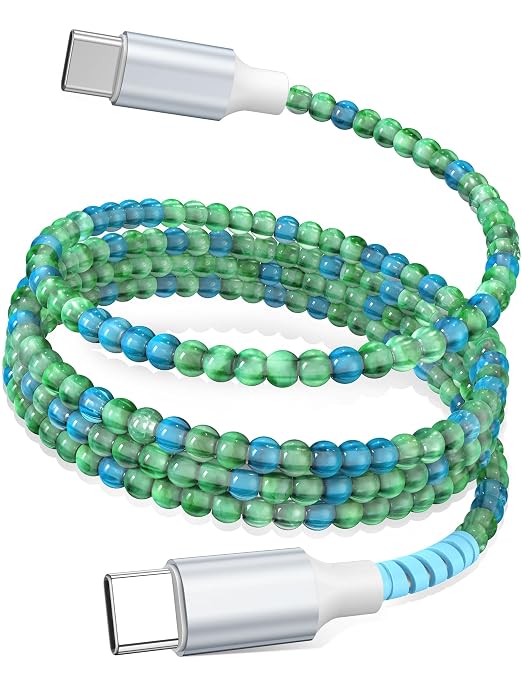 Blue-Green Beaded