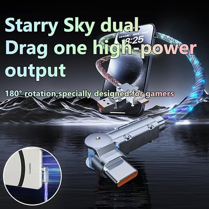 180 RGB Colorful Gradual Starry Sky