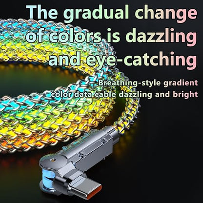 180° RGB Multicolored Colorful Gradual