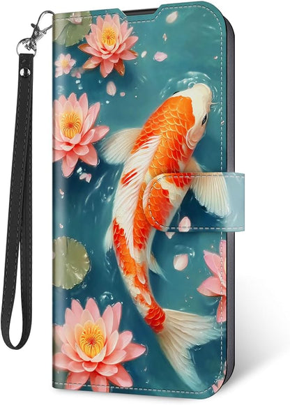 Koi Fish Pond Swim