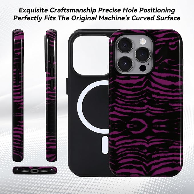 Fuchsia Tiger Stripe