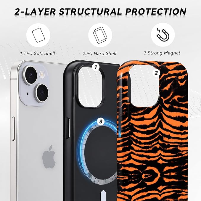 Orange Tiger Stripes