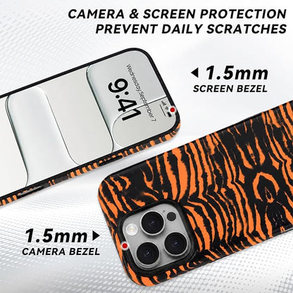 Orange Tiger Stripes