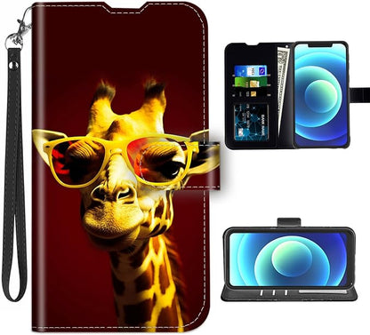 Giraffe with Glasses