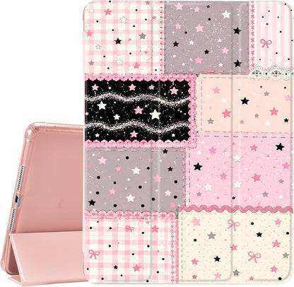 Pink-Pink Collage Stars