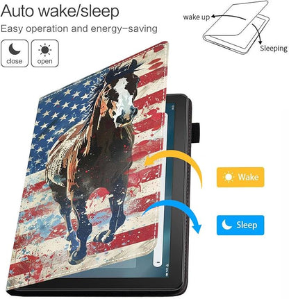 American Flag Horse