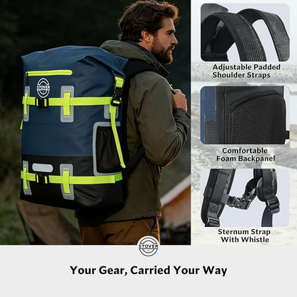 Navy Blue/Black/Green