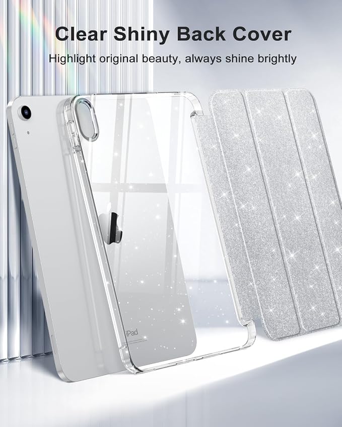 Glitter White Silver