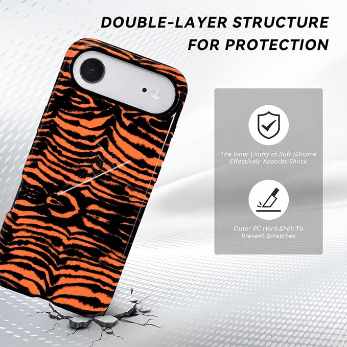 Orange Tiger Stripes
