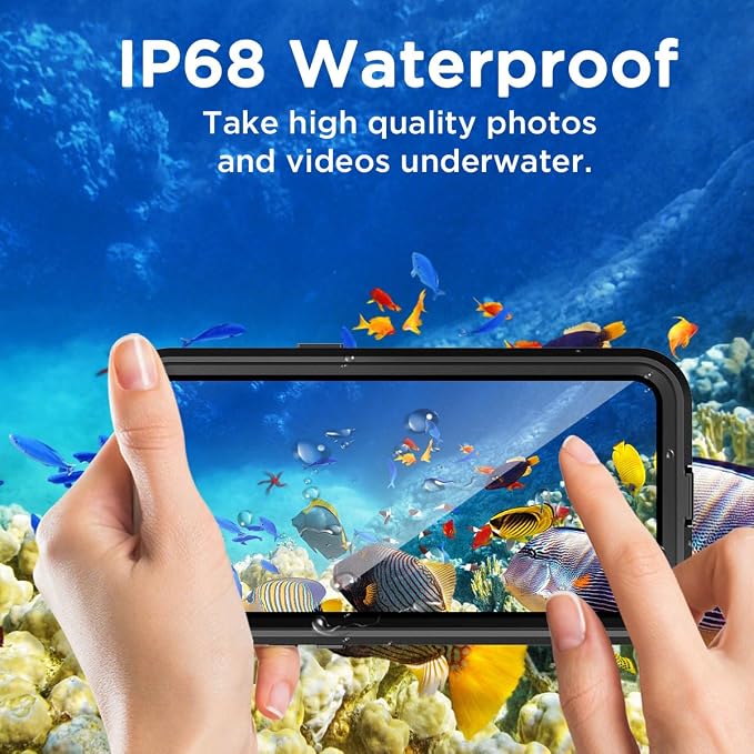 Clear Black Waterproof+Magsafe