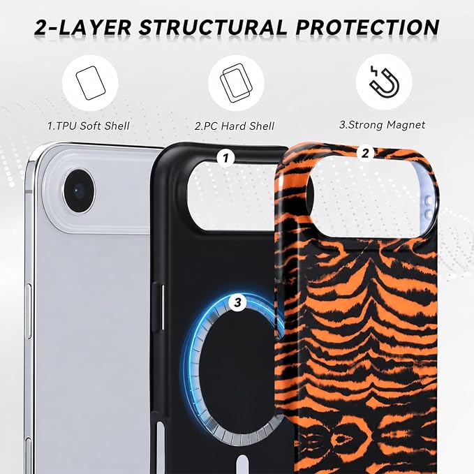 Orange Tiger Stripes