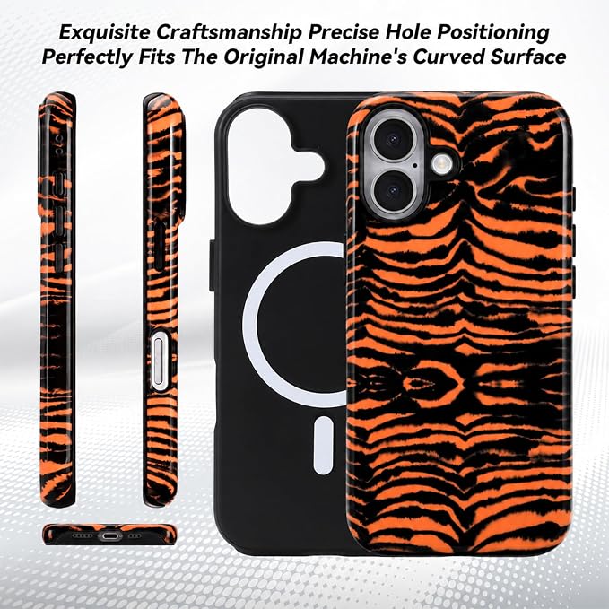 Orange Tiger Stripes
