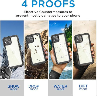 Clear Black Waterproof