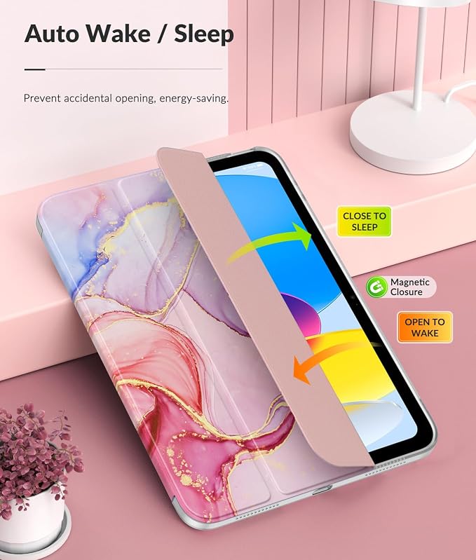 light pink gold marble
