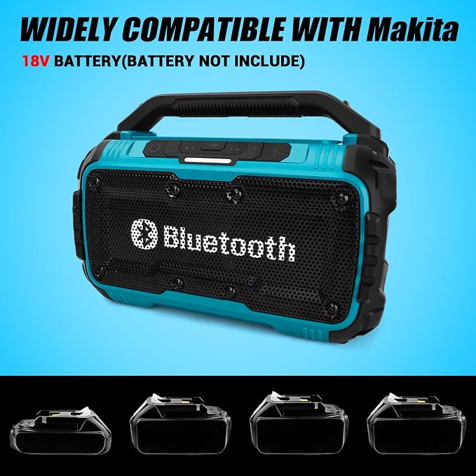 Compatible with Makita 18v battery