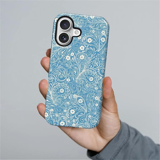 Blue Paisley