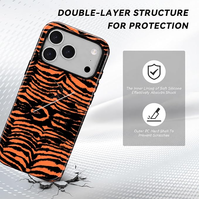 Orange Tiger Stripes
